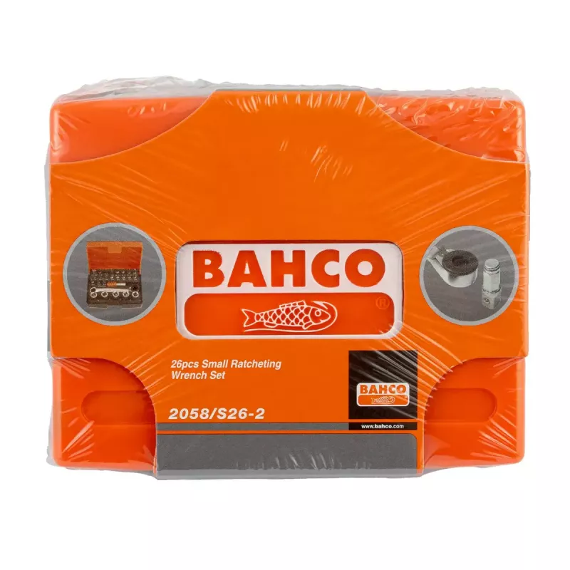 Σετ καρυδάκια Bahco 2058/S26-2 βάρος 270 g