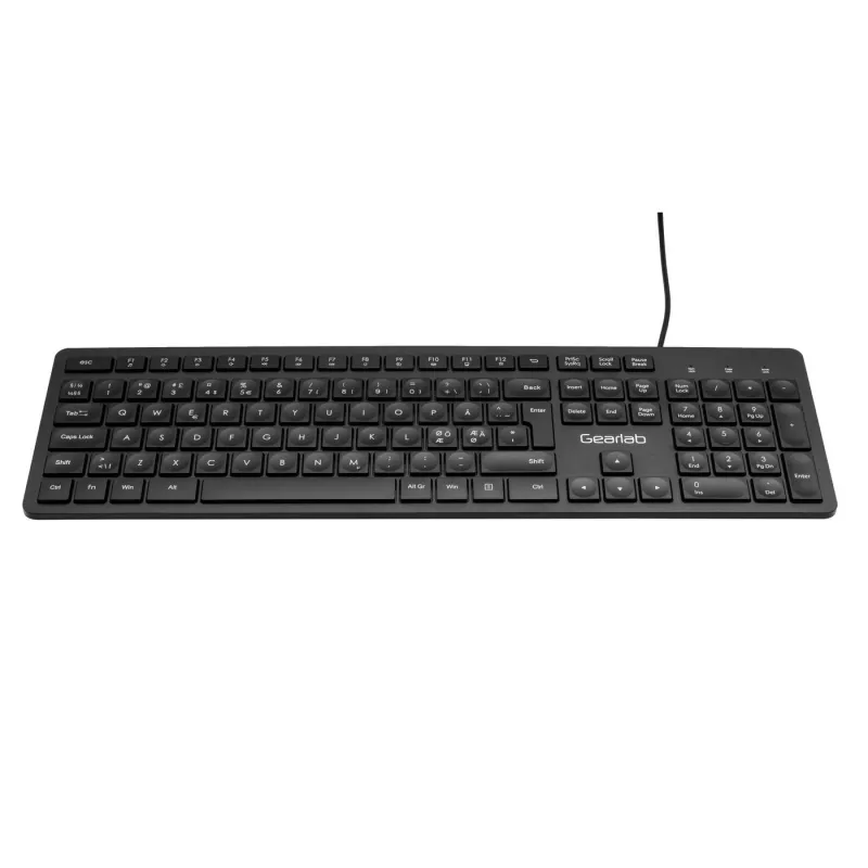 eSTUFF GLB211102 πληκτρολόγιο γραφείου USB QWERTY Nordic μαύρο