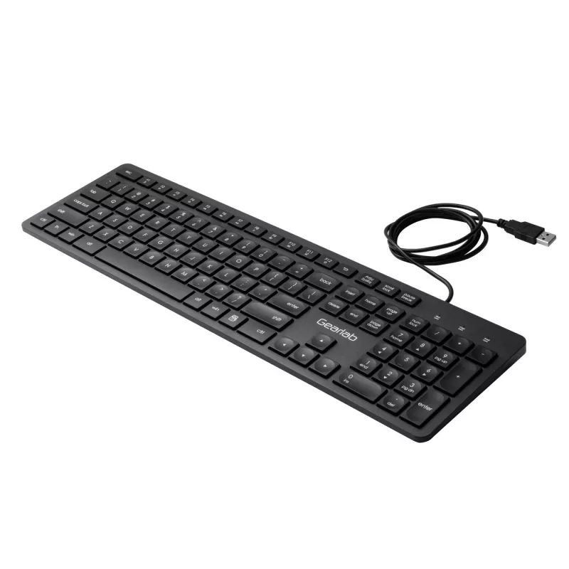 eSTUFF GLB211202 πληκτρολόγιο γραφείου USB QWERTY US International μαύρο