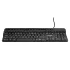eSTUFF GLB211202 πληκτρολόγιο γραφείου USB QWERTY US International μαύρο