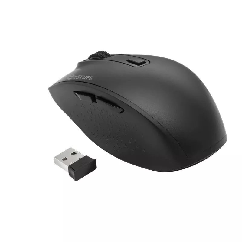 eSTUFF GLB214002 ποντίκι γραφείου δεξιόχειρο RF Wireless + Bluetooth IR-LED 1800 DPI