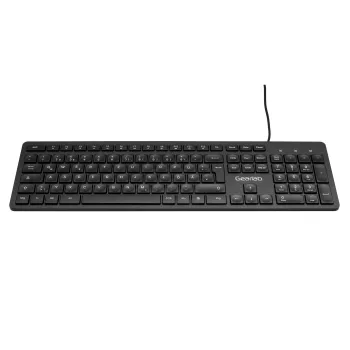 eSTUFF GLB211402 πληκτρολόγιο γραφείου USB QWERTZ γερμανικό μαύρο