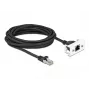 Καλώδιο επέκτασης δικτύου DeLOCK 5m Cat.6A S/FTP RJ45 μαύρο
