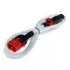 ACT Powercord C13 IEC Lock+ - C14 IEC Lock Dual Locking λευκό 2 m, PC3609