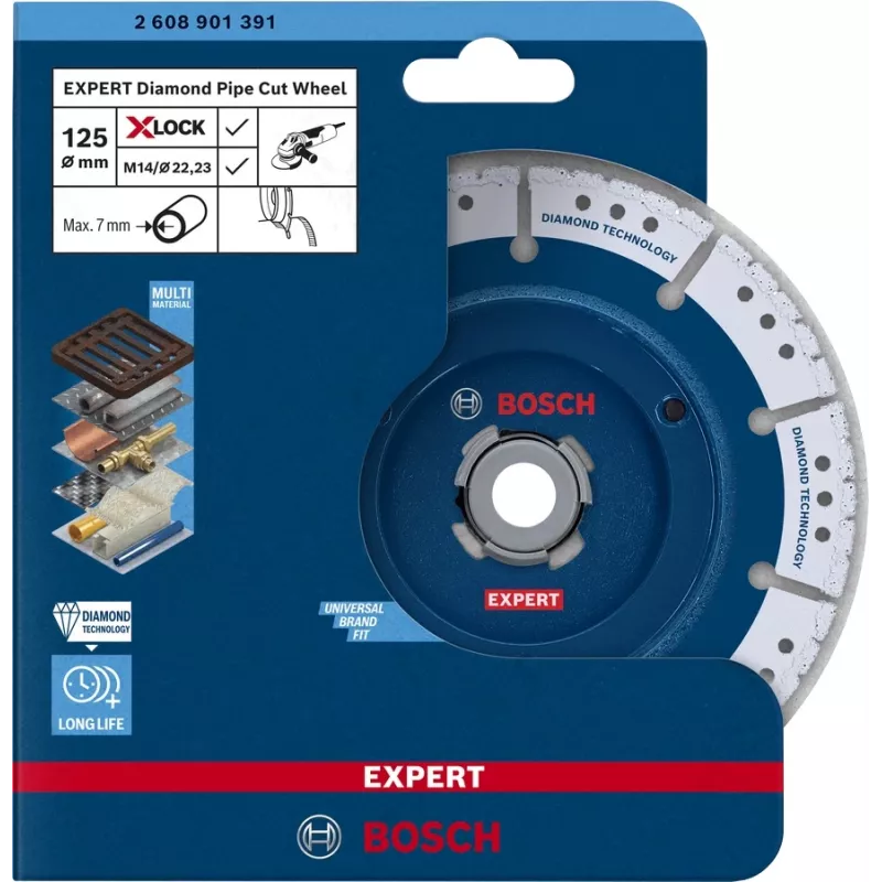 Bosch 2 608 901 391 Περιστροφικό εργαλείο δίσκος κοπής λείανσης/τροχίσματος