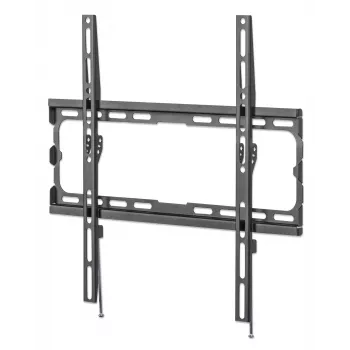 Manhattan 462396 Ultra Slim Σταθερή βάση τοίχου για TV, 32-70 ίντσες, 45 kg, Μαύρο