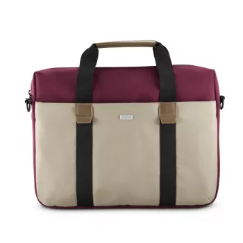 Hama 00222063 Θήκη laptop 41,1 cm (16,2 ίντσες) Τροχήλατη τσάντα Μπεζ, Κόκκινο