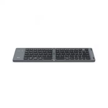 Hama Travel 450 QWERTZ German Bluetooth μαύρο, σκούρο γκρι