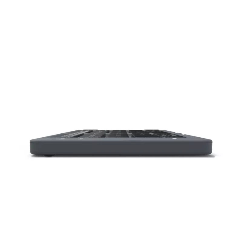 Hama Travel 450 QWERTZ German Bluetooth μαύρο, σκούρο γκρι