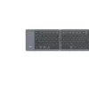 Hama Travel 450 QWERTZ German Bluetooth μαύρο, σκούρο γκρι