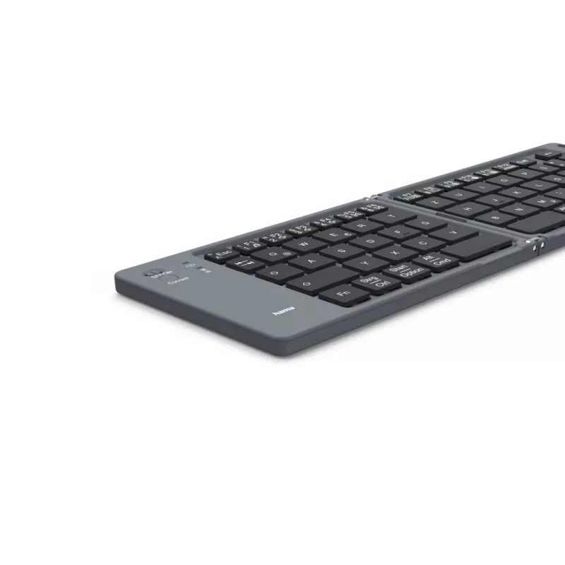 Hama Travel 450 QWERTZ German Bluetooth μαύρο, σκούρο γκρι