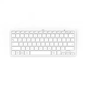 Hama Travel 400 QWERTZ German Bluetooth γκρι, λευκό
