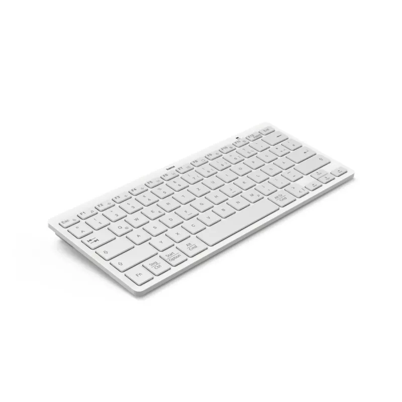 Hama Travel 400 QWERTZ German Bluetooth γκρι, λευκό