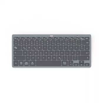 Hama Travel 400 QWERTZ German Bluetooth μαύρο, σκούρο γκρι
