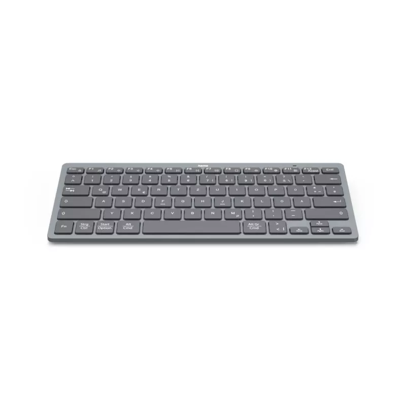 Hama Travel 400 QWERTZ German Bluetooth μαύρο, σκούρο γκρι