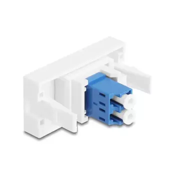 Προσαρμογέας οπτικών ινών DeLOCK 90847 LC Single-mode 1 τεμ. μπλε λευκό