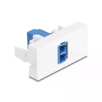 Προσαρμογέας οπτικών ινών DeLOCK 90847 LC Single-mode 1 τεμ. μπλε λευκό