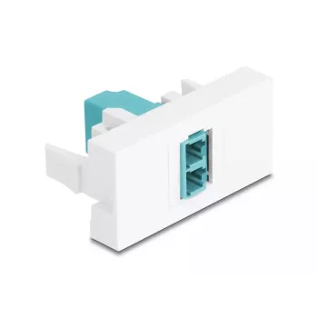 Προσαρμογέας οπτικών ινών DeLOCK 90845 LC Multimode 1 τεμ. χρώμα aqua λευκό