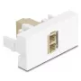 Προσαρμογέας οπτικών ινών DeLOCK 90840 LC Multimode 1 τεμ. μπεζ λευκό