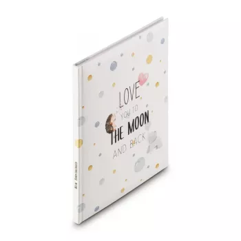 Βιβλίο μωρού Hama To The Moon πολύχρωμο 220x290 mm