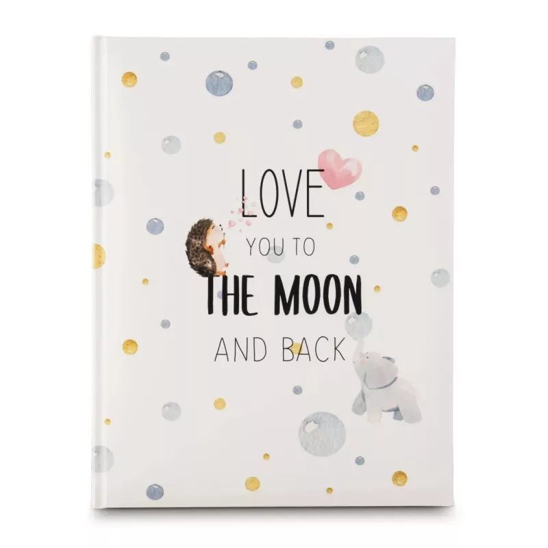 Βιβλίο μωρού Hama To The Moon πολύχρωμο 220x290 mm