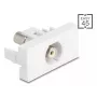 DeLOCK Keystone-Modul 90858 Επίπεδο Λευκό Υποδοχή Cinch 1