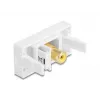 DeLOCK Keystone-Modul 90859 Υποδοχή Cinch Λευκό Κίτρινο