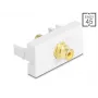 DeLOCK Keystone-Modul 90859 Υποδοχή Cinch Λευκό Κίτρινο