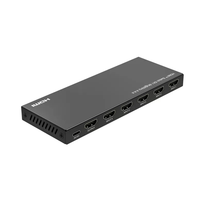 Διακόπτης HDMI MicroConnect MC-HDMISWITCH0501-8K ανάλυση 8K
