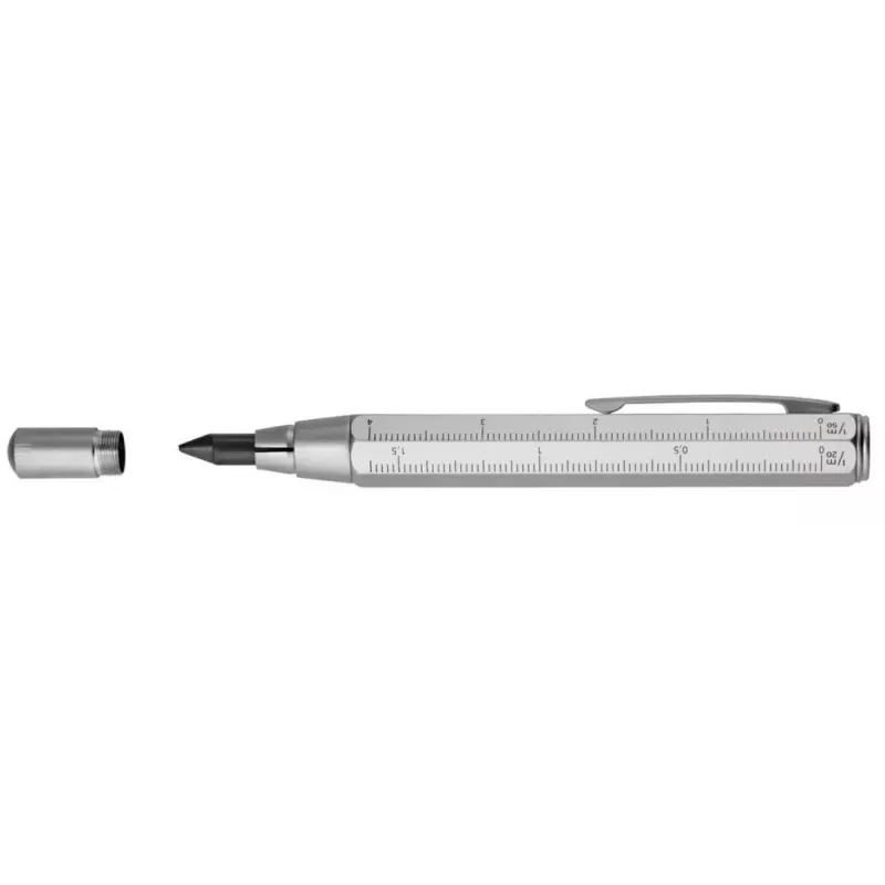 Μηχανικό μολύβι TROIKA ZIMMERMANN 5,6 mm HB ασημί ορείχαλκος