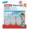 Γάντζος πετσέτας TESA 57543-00012 Indoor Χρώμιο 3 τεμ.