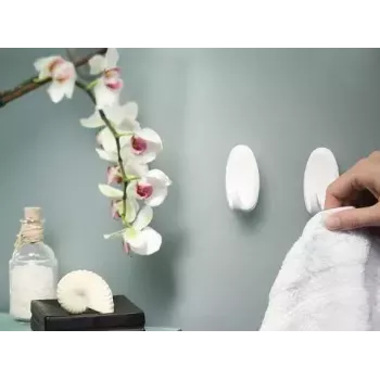 Γάντζος πετσέτας TESA 58050-00012 Indoor Χρώμιο 2 τεμ.