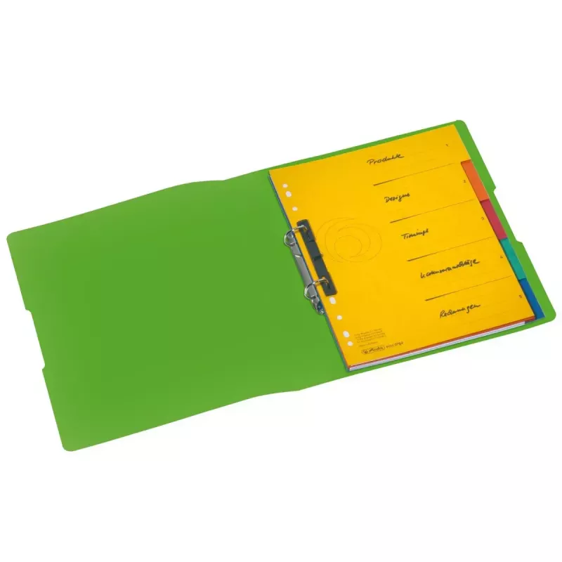 Ντοσιέ με κρίκους Herlitz 11226388 A4 πράσινο