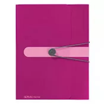 Ντοσιέ Herlitz 11216397 πολυπροπυλένιο (PP) βουργουνδί A4