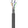 Καλώδιο δικτύου Goobay CAT 5e SF/UTP γκρι 305 m