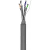 Καλώδιο δικτύου Goobay CAT 6 S/FTP PiMF γκρι 305 m