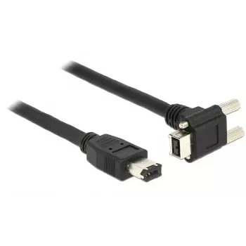 Καλώδιο FireWire DeLOCK 83589 2 m 6-pin 9-pin μαύρο