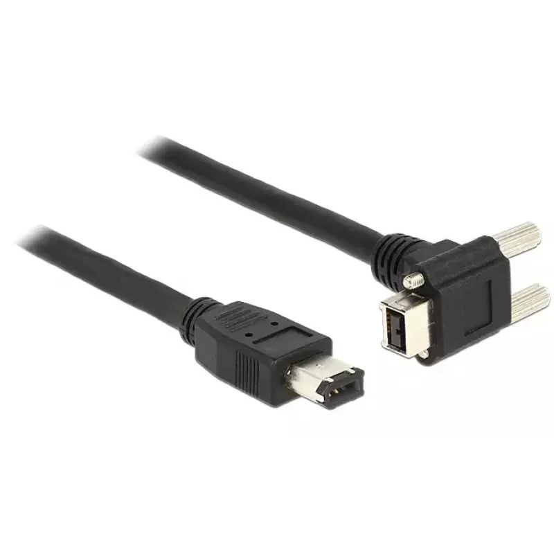 Καλώδιο FireWire DeLOCK 83589 2 m 6-pin 9-pin μαύρο