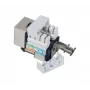 Keystone-Modul Tecline 272850 επίπεδο μαύρο RJ-45