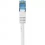 Renkforce 1381762 καλώδιο δικτύου RJ45, Cat6a S/FTP, 3 m, γκρι, με προστασία clip, επιβραδυντικό φλόγας