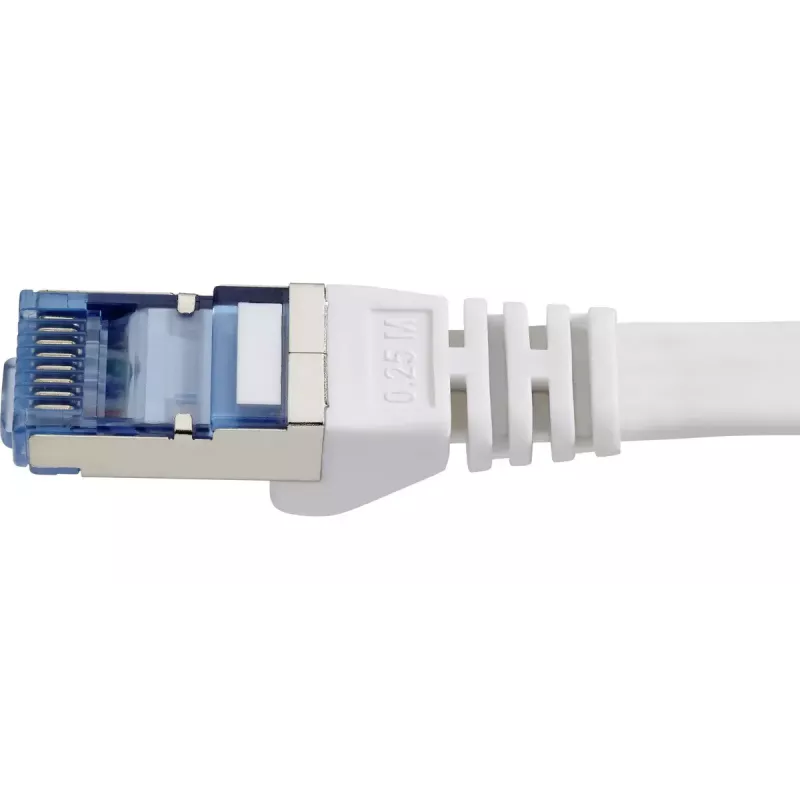 Renkforce 1383284 καλώδιο δικτύου RJ45, Cat6a U/FTP, 15 m, πολύ ευέλικτο, επιβραδυντικό φλόγας, γκρι