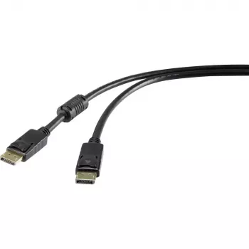 Καλώδιο DisplayPort Renkforce RF-4212204 3 m μαύρο
