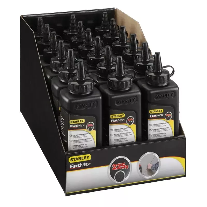 Stanley FatMax PRO 9-47-822 σκόνη κιμωλίας, μαύρο, 226 g