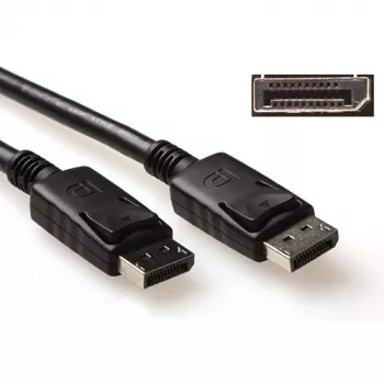 ACT 0,5 μέτρα Καλώδιο DisplayPort βύσμα – βύσμα, Power-Pin 20 συνδεδεμένο