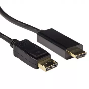 ACT Καλώδιο μετατροπής DisplayPort βύσμα σε HDMI-A βύσμα 0,50 m