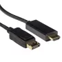 ACT Καλώδιο μετατροπής DisplayPort βύσμα σε HDMI-A βύσμα 0,50 m
