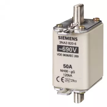 Siemens 3NA3822-6 Φυσίγγιο ασφάλειας υψηλής τάσης 1 τεμ.