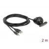 Καλώδιο USB DeLOCK 85719 2 m USB A μαύρο