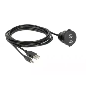 Καλώδιο USB DeLOCK 85719 2 m USB A μαύρο