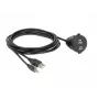 Καλώδιο USB DeLOCK 85719 2 m USB A μαύρο